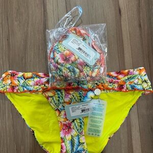 Luli Fama Multicolor Bikini Set